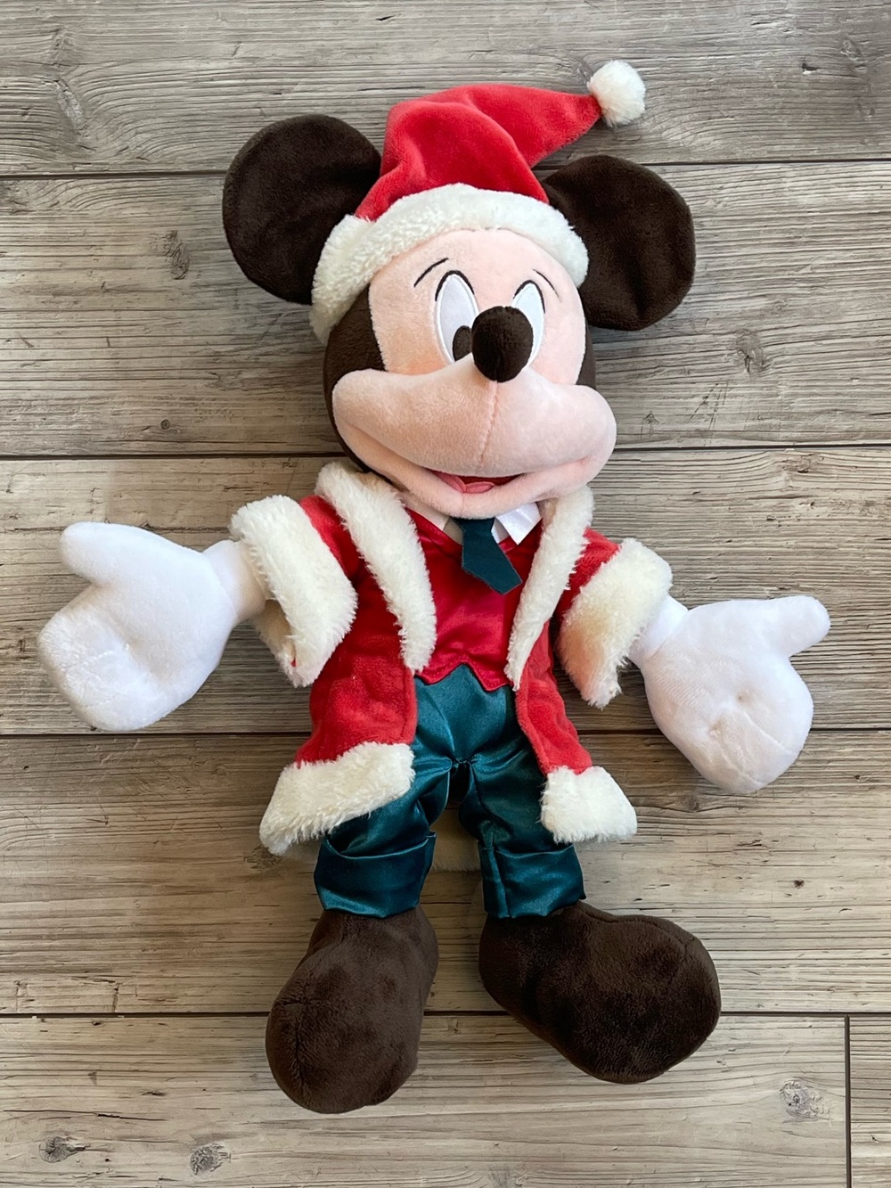 Disney | Disney Parks Christmas Holiday Mickey Mouse Plush
